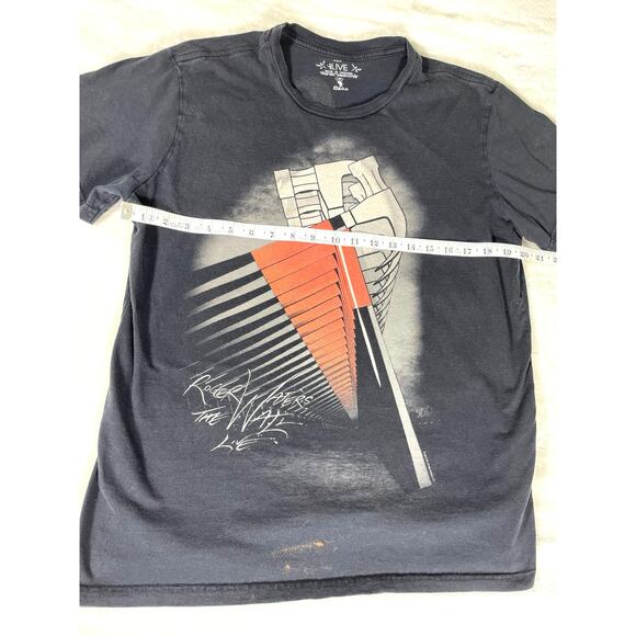Roger Waters The Wall Live Black Graphic Tee L - Picture 3 of 7